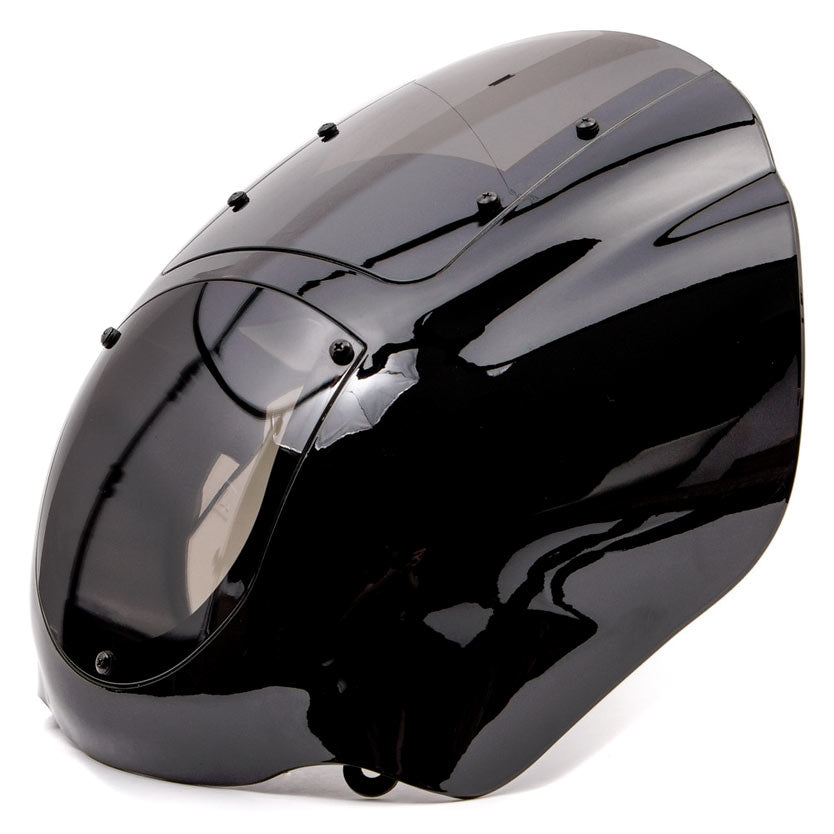 Krator Quarter Fairing Windshield Kit Compatible with Harley Davidson