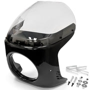 Krator Headlight Windshield Fairing Screen, 7" Windshield