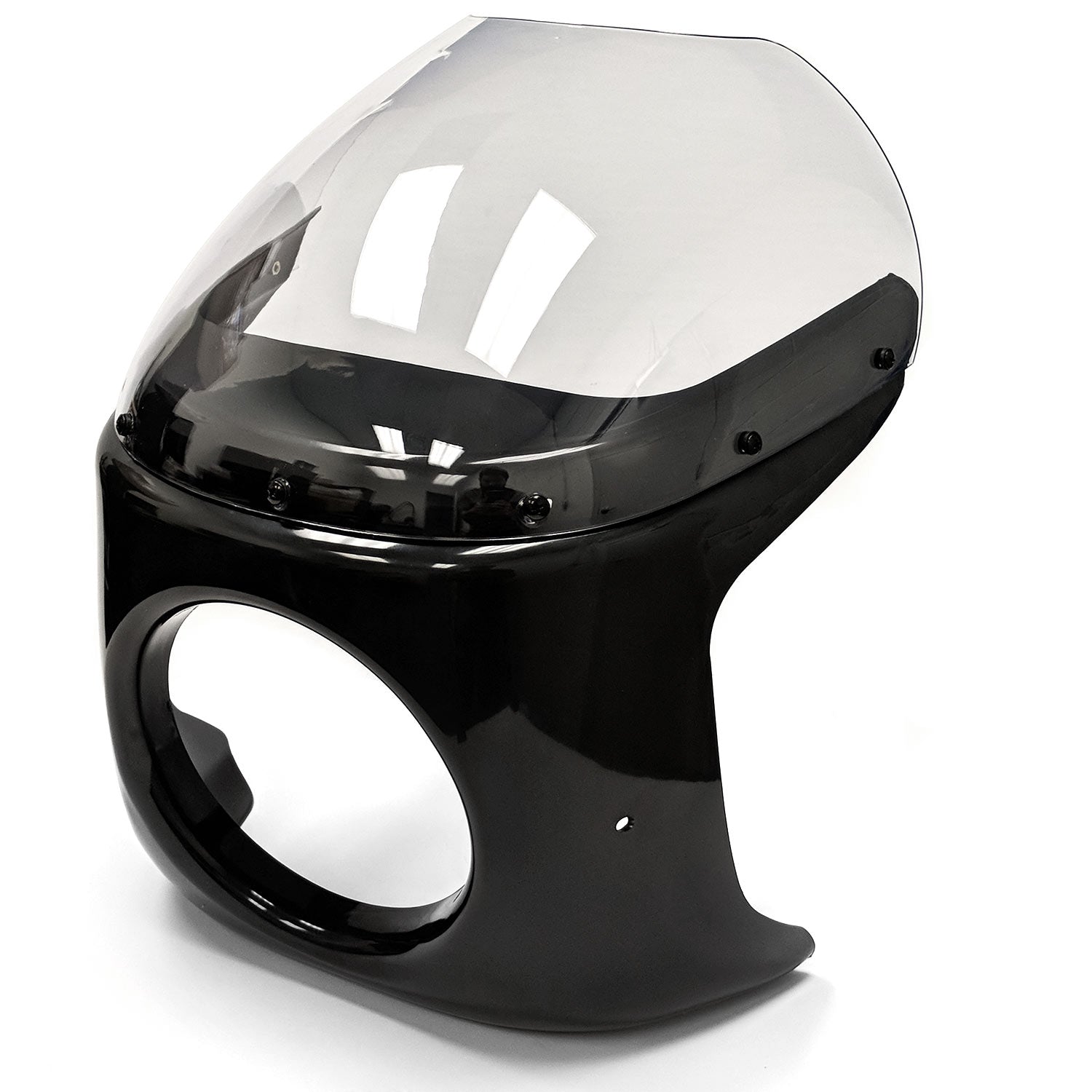 Krator Headlight Windshield Fairing Screen, 7" Windshield