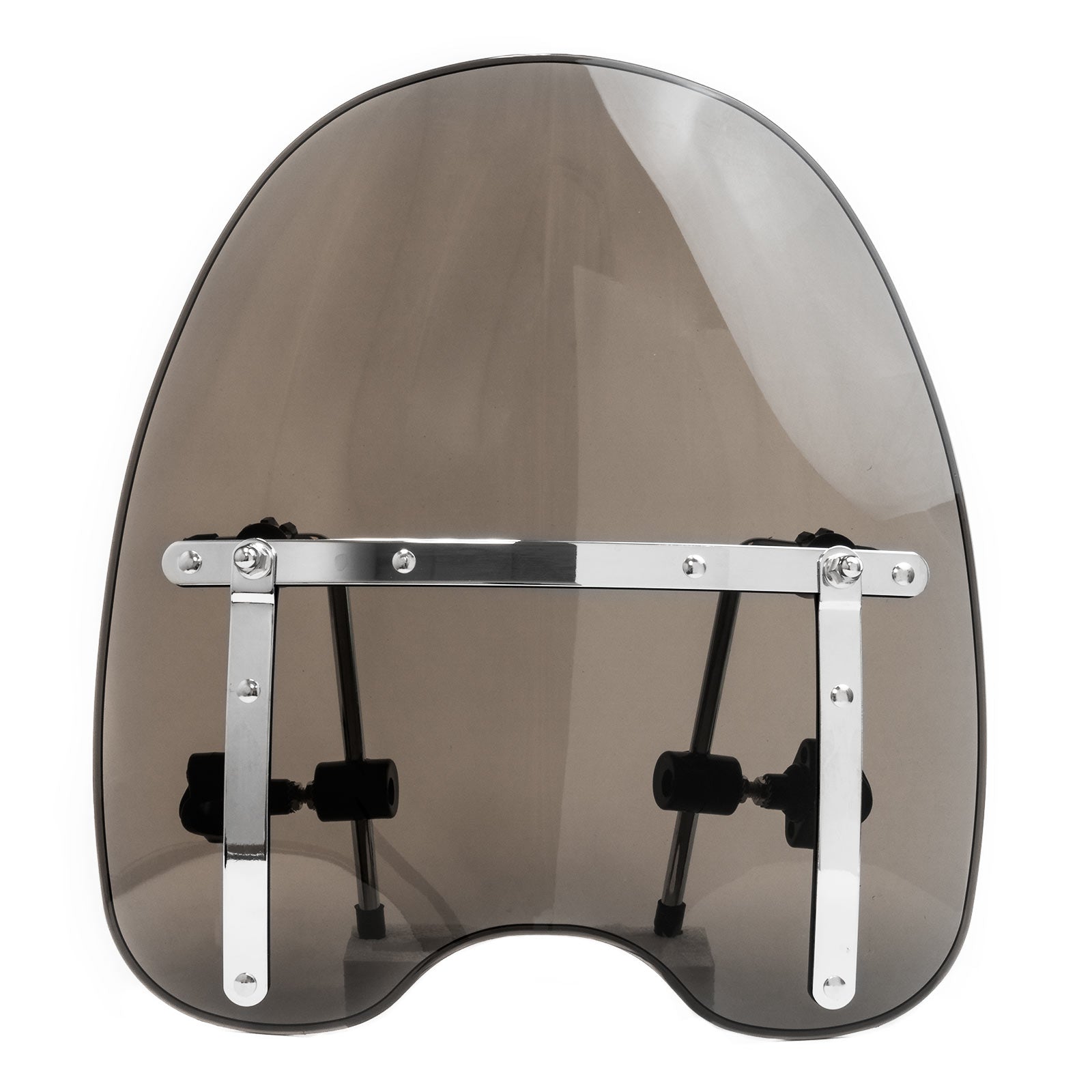 Krator Universal Motorcycle Windshield For 7/8" or 1" Handlebars