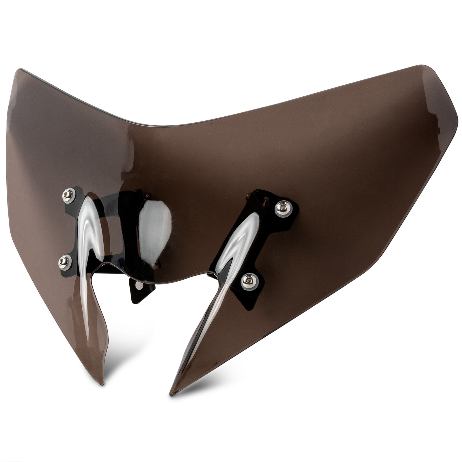 Smoke Tinted Windscreen Windshield for Yamaha MT-09 2017-2020 and Yamaha FZ-09 2017-2020 - Super Tough ABS Plastic