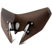 Smoke Tinted Windscreen Windshield for Yamaha MT-09 2017-2020 and Yamaha FZ-09 2017-2020 - Super Tough ABS Plastic