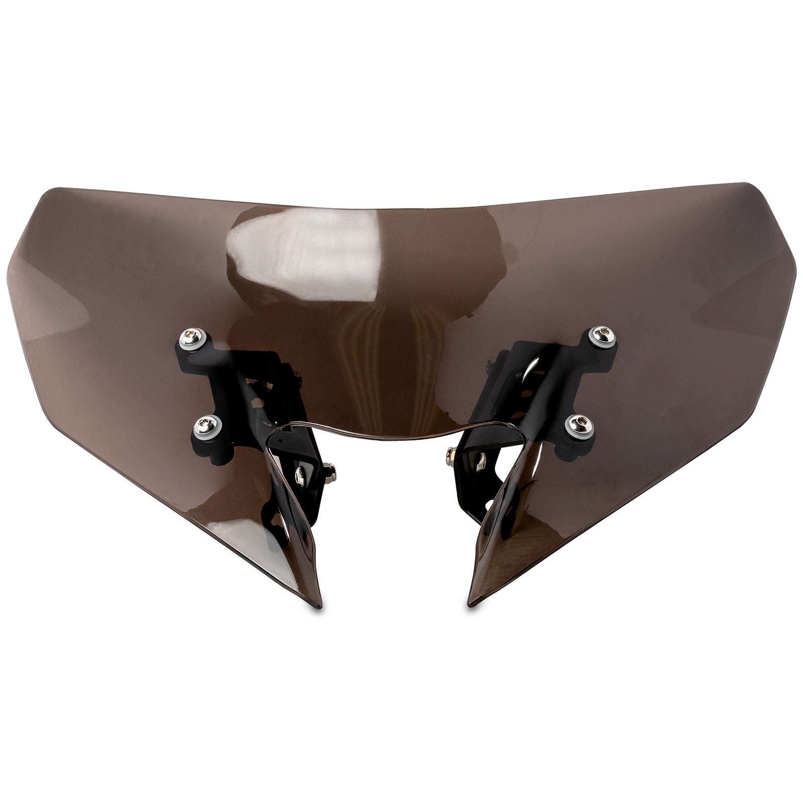 Smoke Tinted Windscreen Windshield for Yamaha MT-09 2017-2020 and Yamaha FZ-09 2017-2020 - Super Tough ABS Plastic