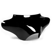 17" Tall Blackout Batwing Windshield Headlight Fairing Compatible with Harley Davidson, Honda, Yamaha and Suzuki
