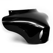 15" Tall Blackout Batwing Windshield Headlight Fairing Compatible with Harley Davidson, Honda and Indian