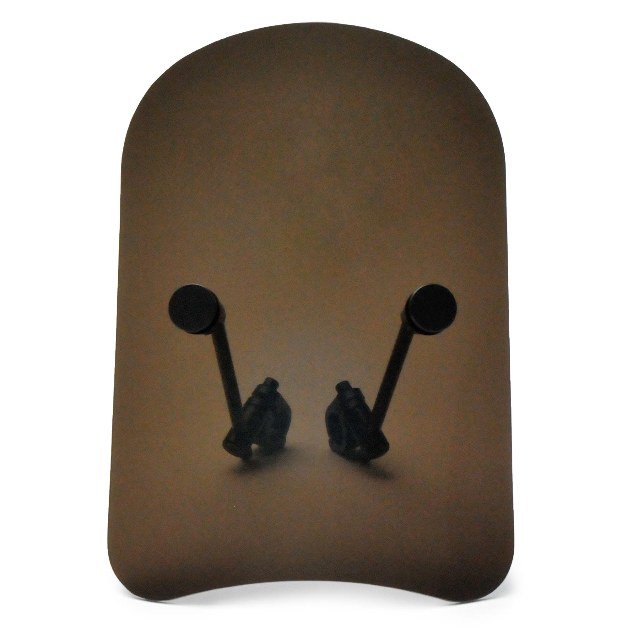 Krator Windshield Windscreen 13.5"H Deflector Fits 7/8" or 1" Handlebars, Smoke