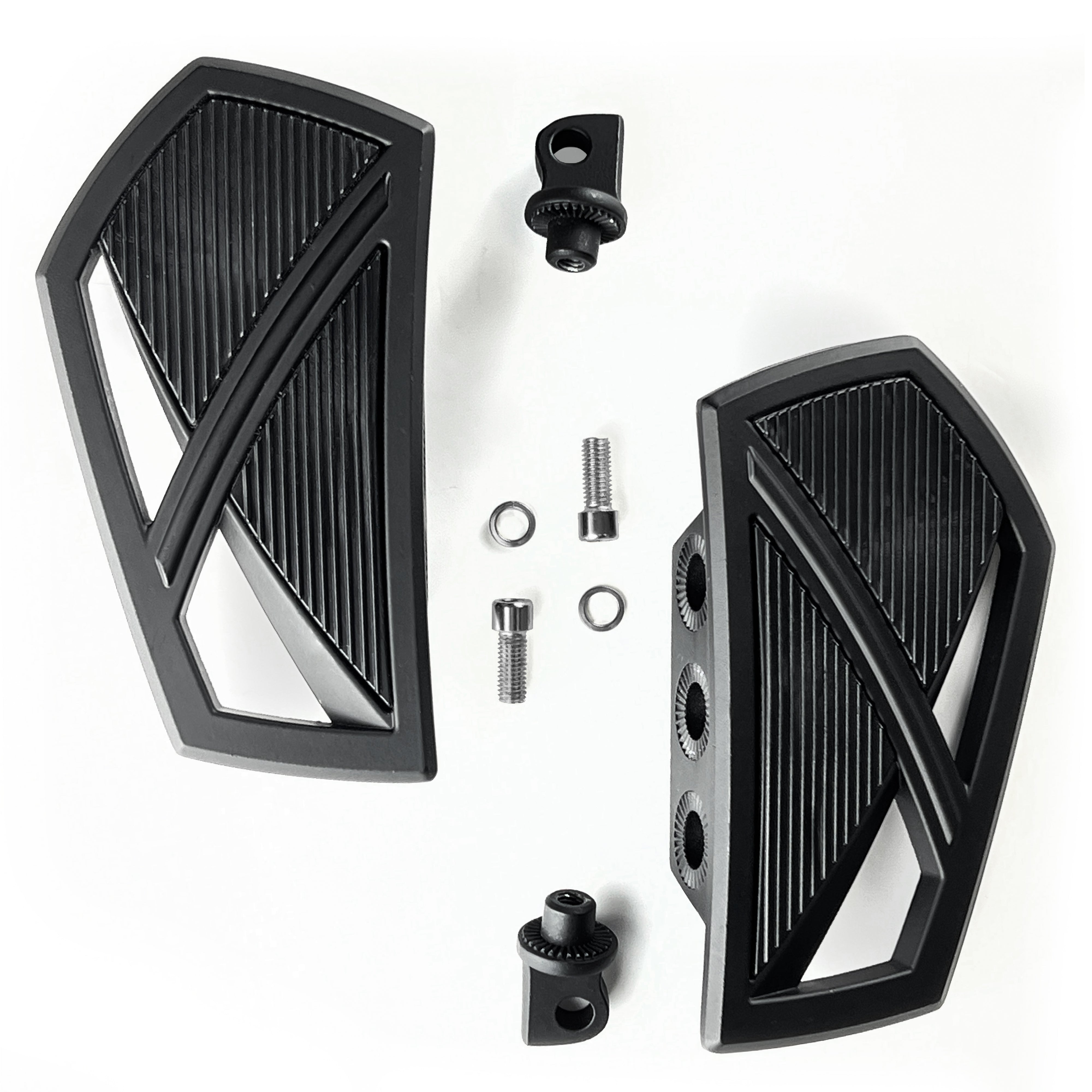 Krator Mini Adjustable Floorboards Compatible with Harley