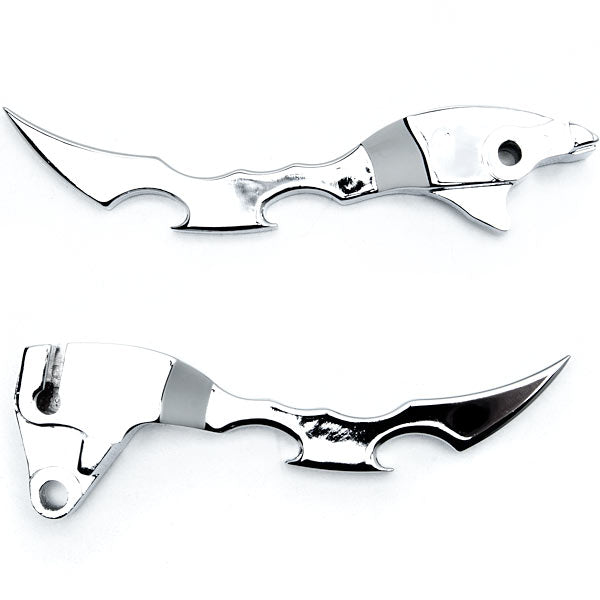 NEW Chrome Blade Brake Clutch Hand Levers For Suzuki Boulevard M109R 2009-2013