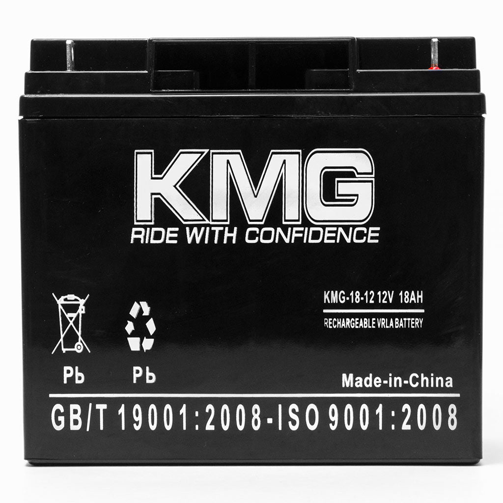 12V 18Ah Nut & Bolt Sealed Lead Acid KMG-18-12 Battery Replaces NP18-12