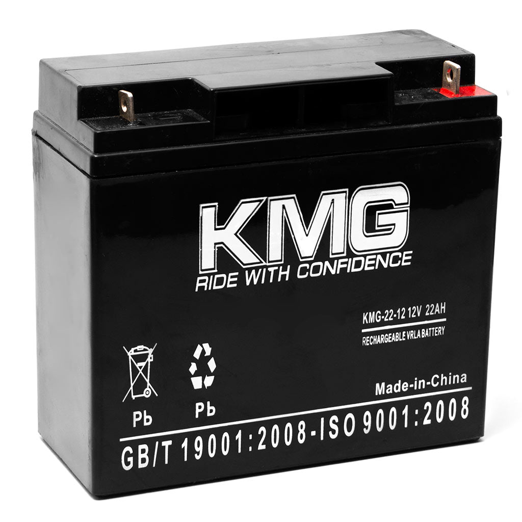 12V 22Ah Nut & Bolt Sealed Lead Acid KMG-22-12 Battery Replaces NP22-12