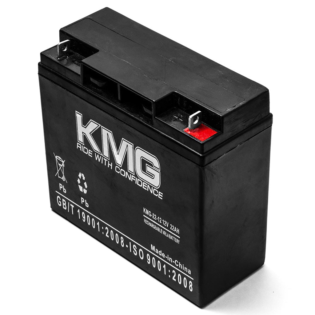 12V 22Ah Nut & Bolt Sealed Lead Acid KMG-22-12 Battery Replaces NP22-12