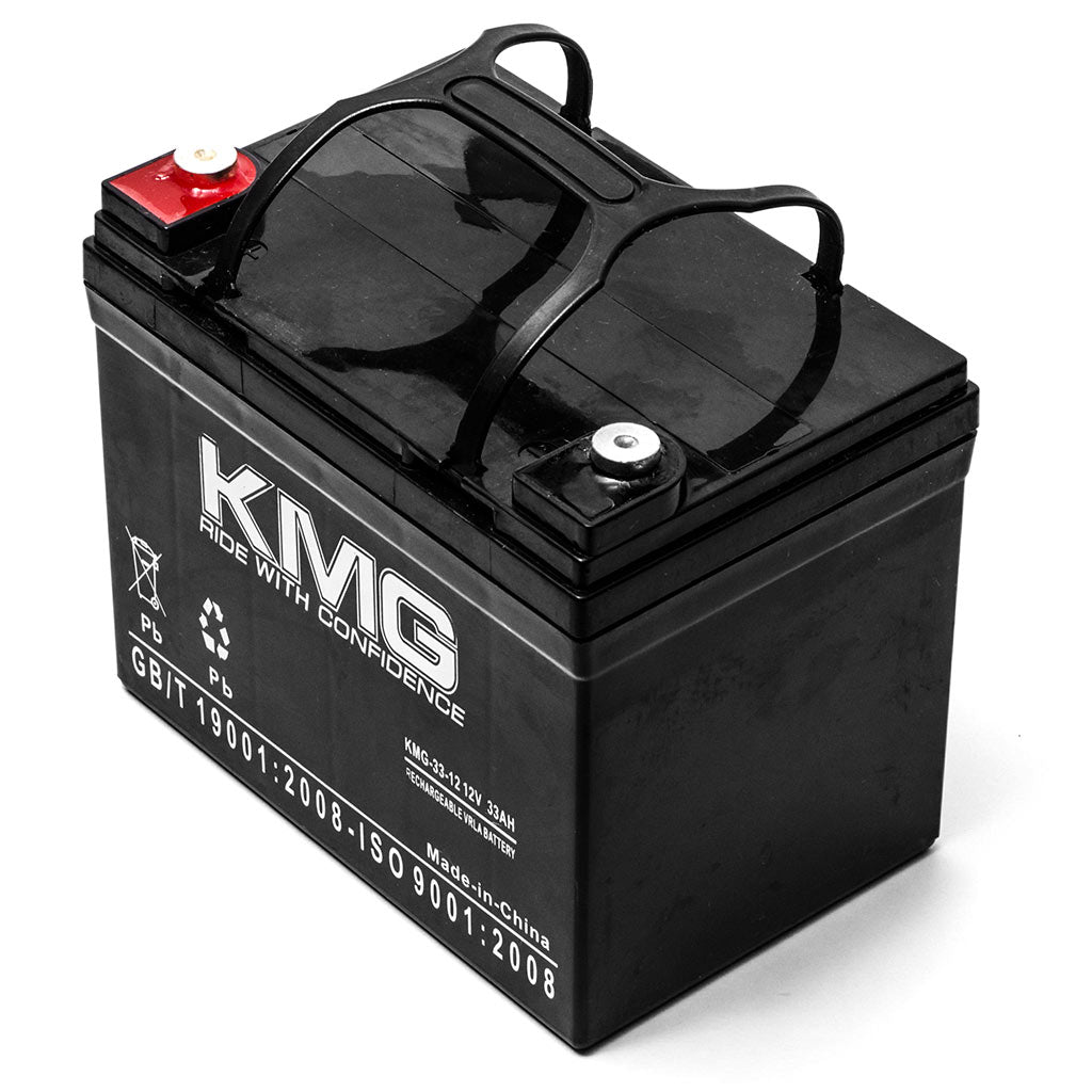 12V 33Ah M5 Bolt Sealed Lead Acid SLA KMG-33-12 Battery Replaces NP33-12