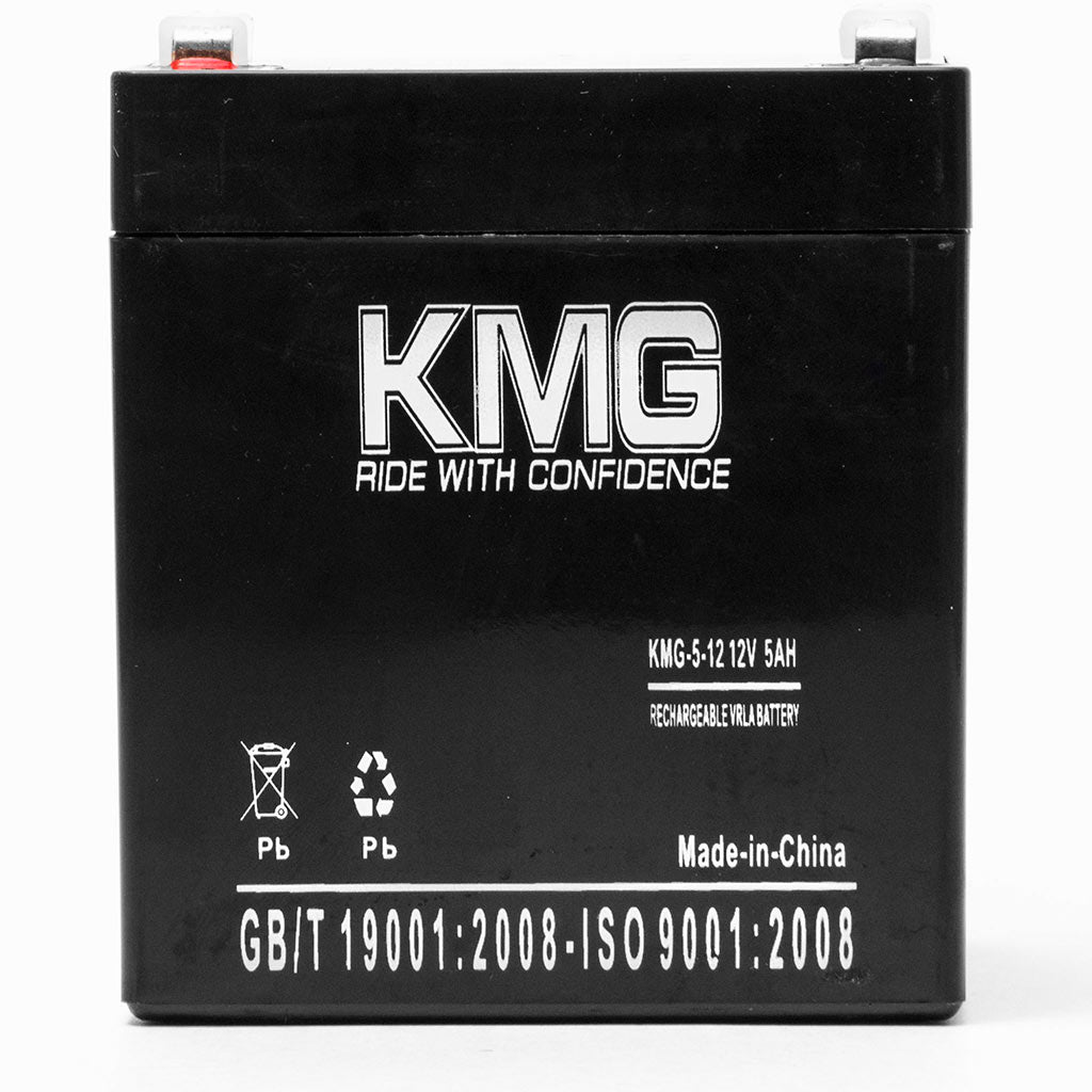 12V 5Ah F1 / F2 Terminal Sealed Lead Acid KMG-5-12 Battery Replaces NP5-12