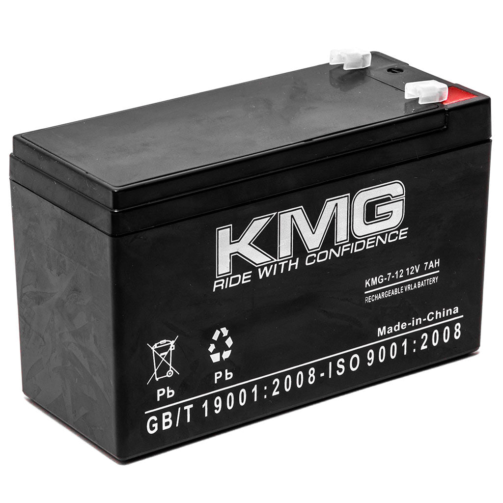 12V 7Ah F1 / F2 Terminal Sealed Lead Acid KMG-7-12 Battery Replaces NP7-12
