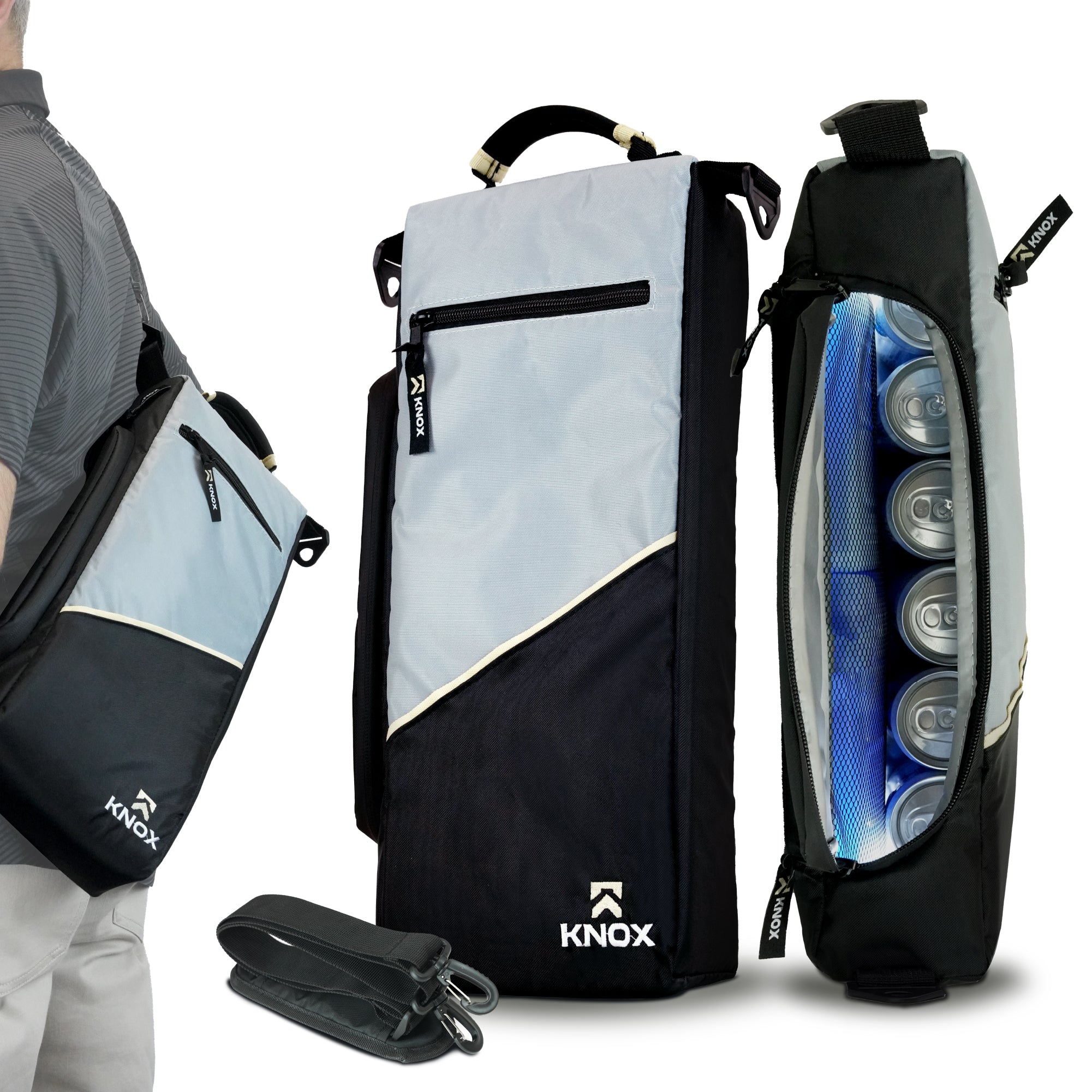 KNOX Golf Cooler Bag, Pack Cooler, Beer Can Holder, Keep Cans