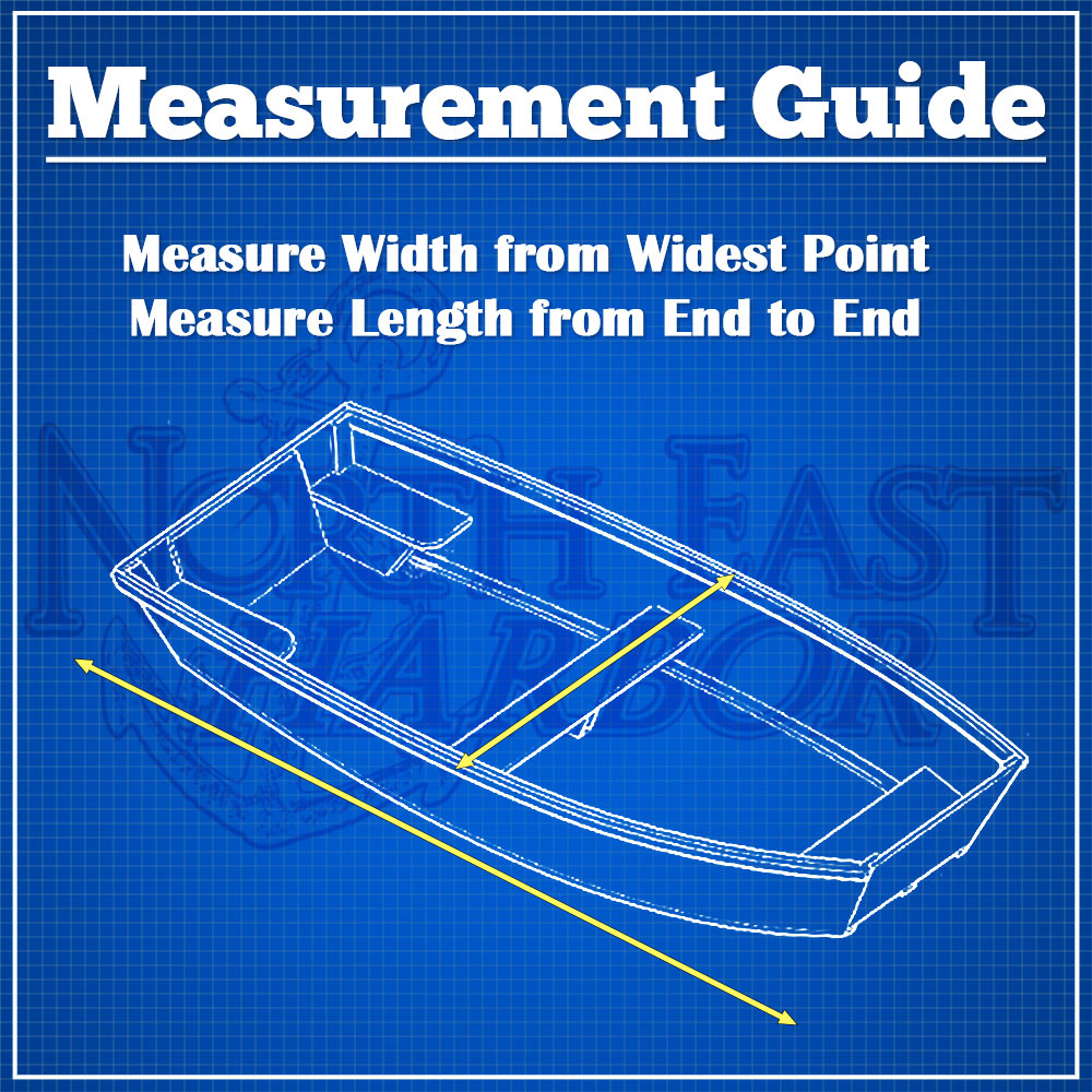 12-14Ft Jon Boat Storage Cover All-Weather Protection, Dustproof, Sun Resistant
