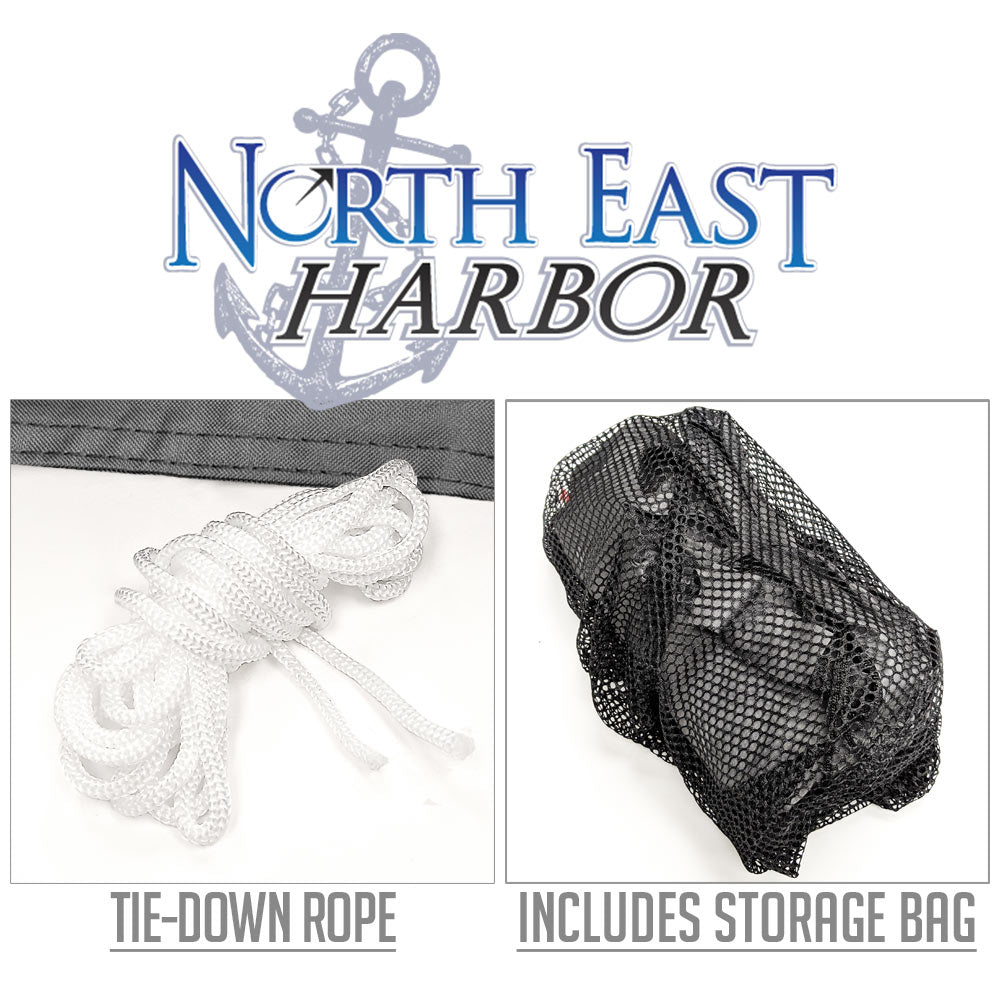 Grey Pedal Boat Storage Cover All-Weather Protection, Dustproof, Sun Resistant