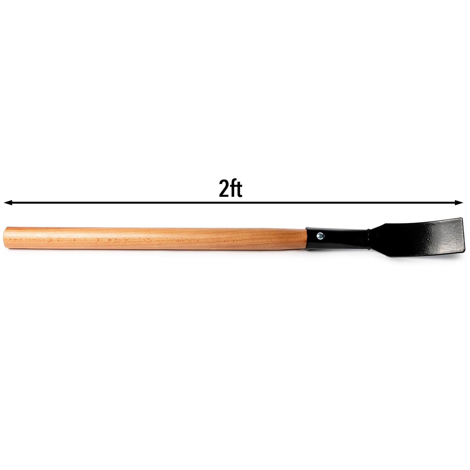 Biltek Bark Peeler Spud 24" - Wood Grip, Debarking Tool, Log Peeler Hand Tool