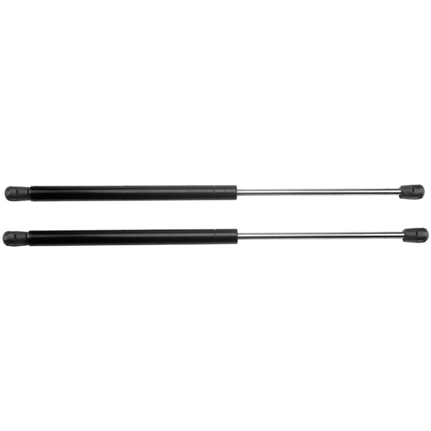 Krator 2pcs 4364 Replacement Hood Lift Supports, Gas Strut Prop Arms, Gas Spring Shocks, Lid Support, Lid Stay, Force Output 472N - 4364, SG314036, 8196174, 014280, 7992XW, 55276321AA, 55276321AB