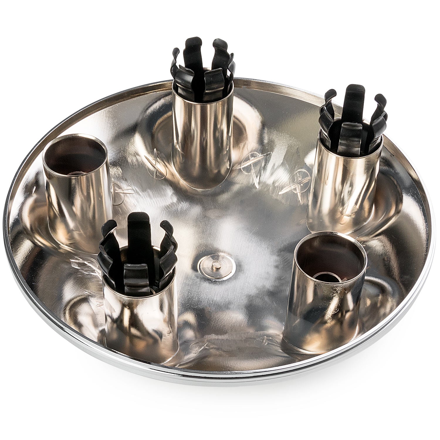 4x Chrome Center Caps Lug Nut Hub Cap Covers for 1997-2004 Ford Expedition F150