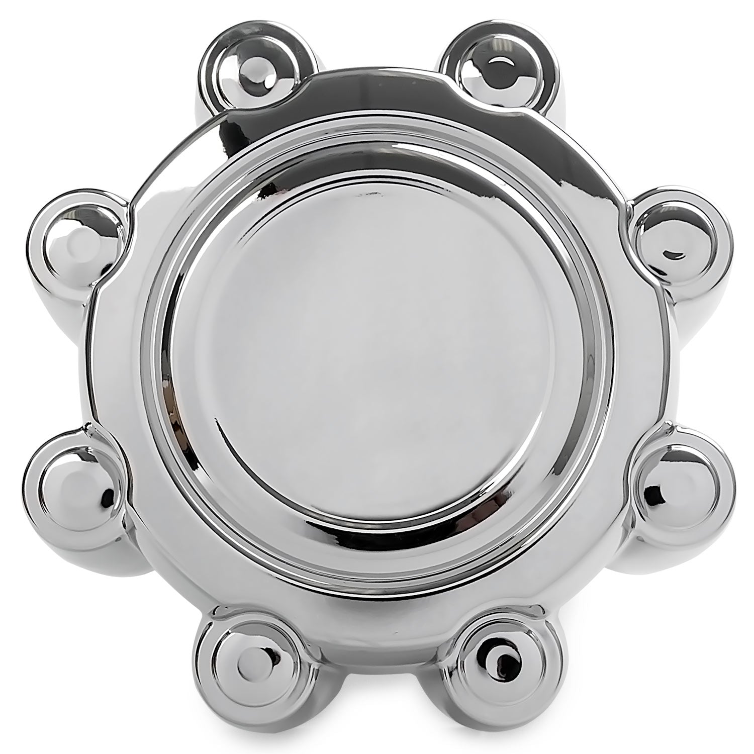 4x Chrome Center Caps Wheel Lug Nut Hub Cap Covers for 1999-2005 Ford F250 F350