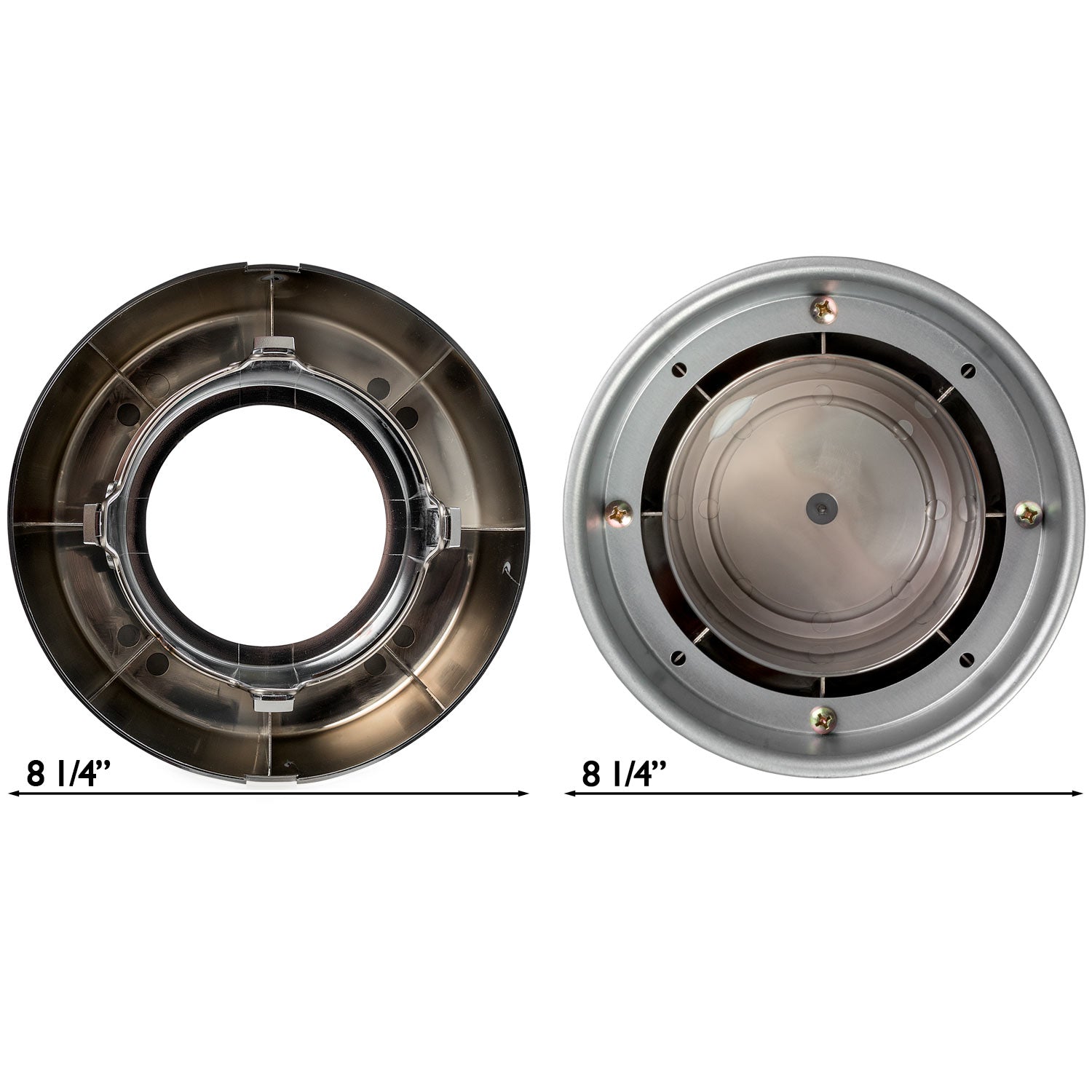 4x Chrome Center Caps Wheel Lug Nut Hub Cap Covers for 1995-1997 Ford F250 F350