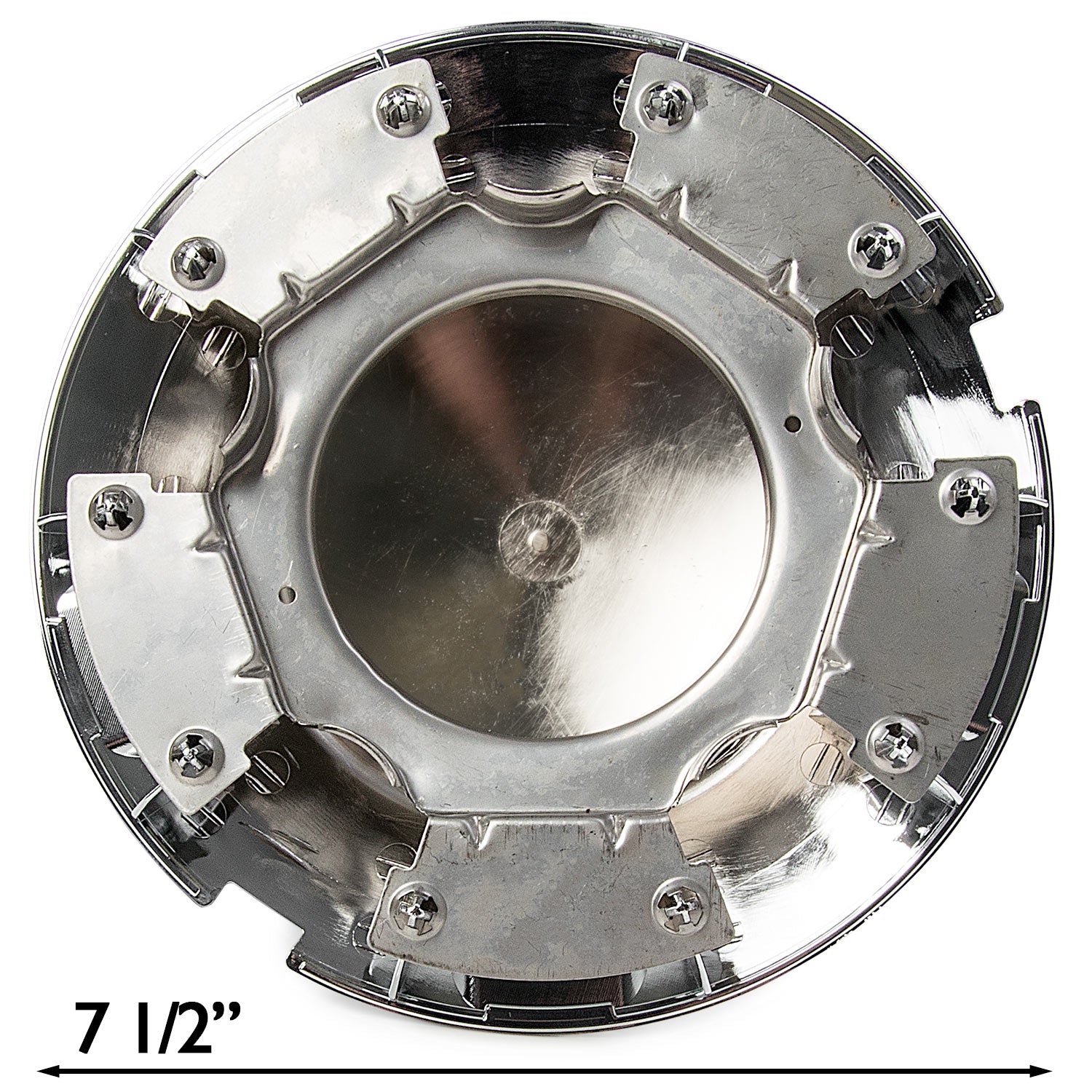 4x Chrome Center Caps Wheel Lug Nut Hub Cap Covers for 1997-2003 Ford Expedition