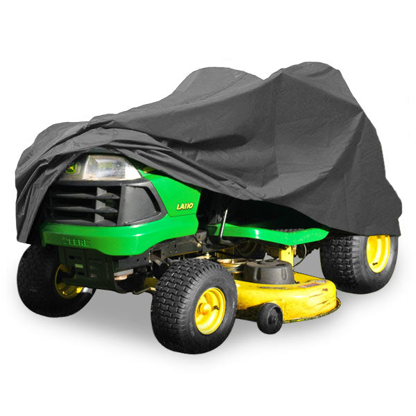 Deluxe Riding Lawn Mower Tractor Cover Fits Decks up to 54" - Dark Grey