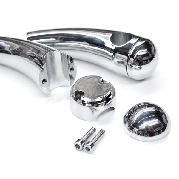 Custom Chrome Motorcycle 4.5" Billet Handlebar Risers (1" bar)