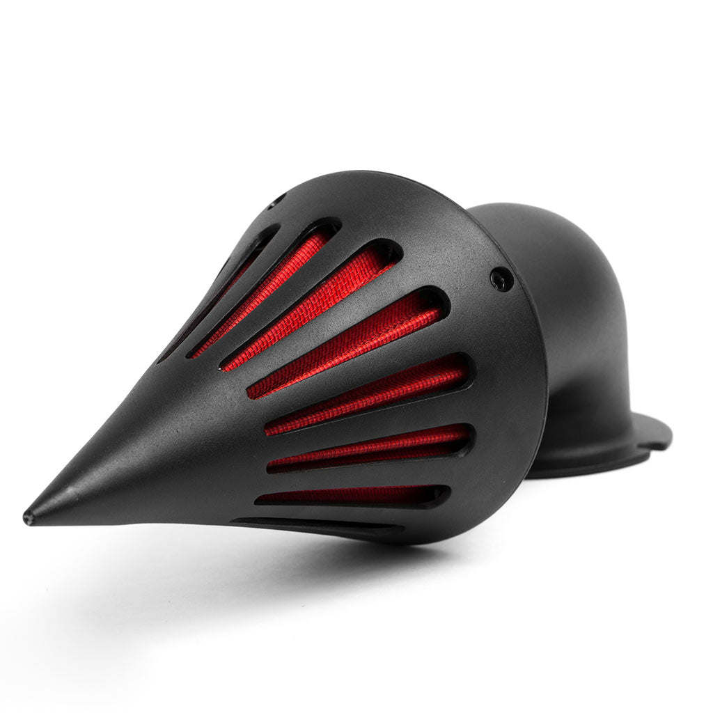 Black Spike Air Cleaner Intake Filter For 2008-2012 Harley Davidson Dyna Touring