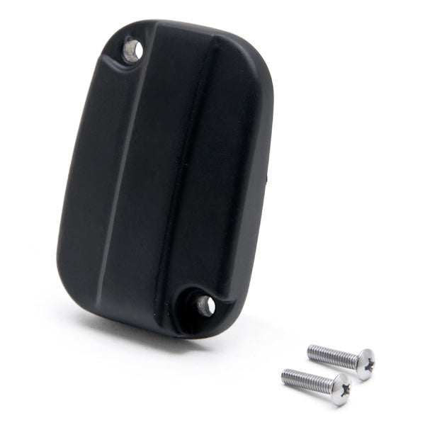 Black Front Brake Reservoir Cap For Harley Davidson Electra Glide / Road King