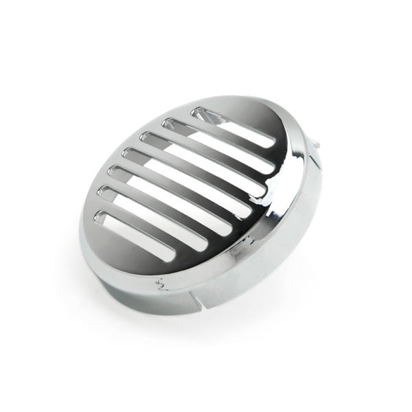 Honda Motorcycle Cruisers with 3.5" Round Horn Chrome Horn Cover - Shadow VT VLX Magna ACE VTX Sabre and More!