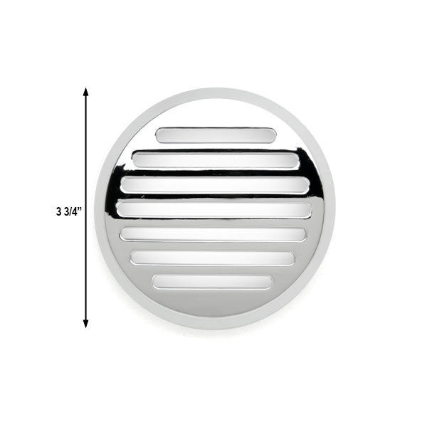 Honda Motorcycle Cruisers with 3.5" Round Horn Chrome Horn Cover - Shadow VT VLX Magna ACE VTX Sabre and More!