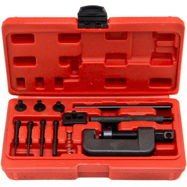 Motorcycle Chain Cutter Breaker Drive Cam Riveting Riveter Tool