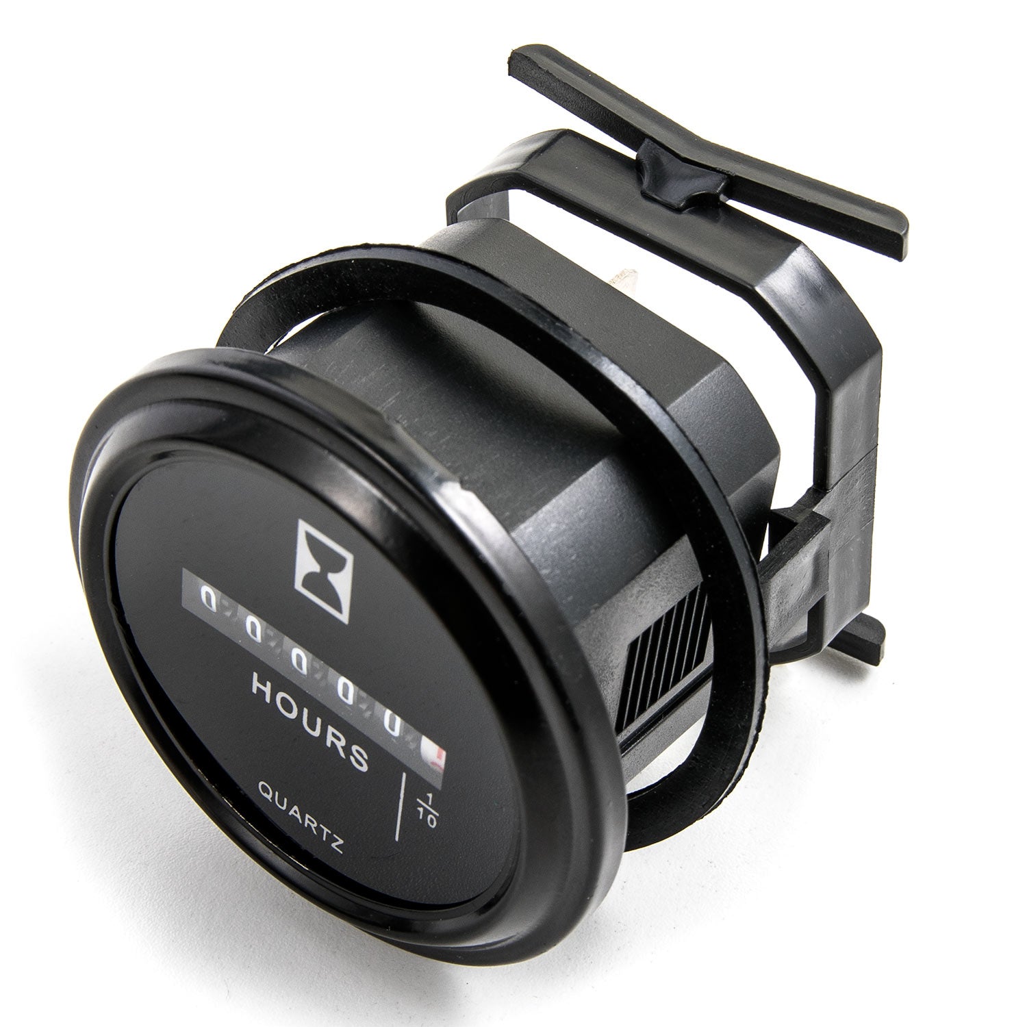 Waterproof 2" Quartz Round Hour Meter Gauge for Marine Boat Engine Automotive Motorcycle ATV Snowmobile John Deere Fork Lift CAT Tractor Generator Engine Mower