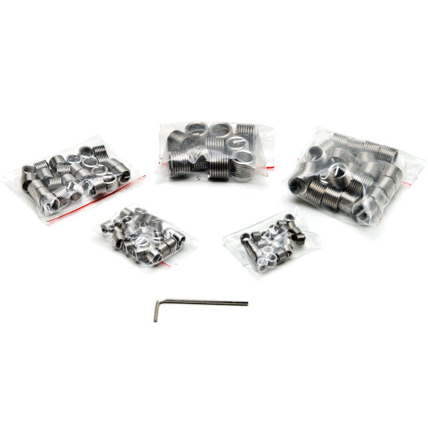131pc Professional Thread Repair Re-Thread Kit Restoring Damaged Threads M5-M12