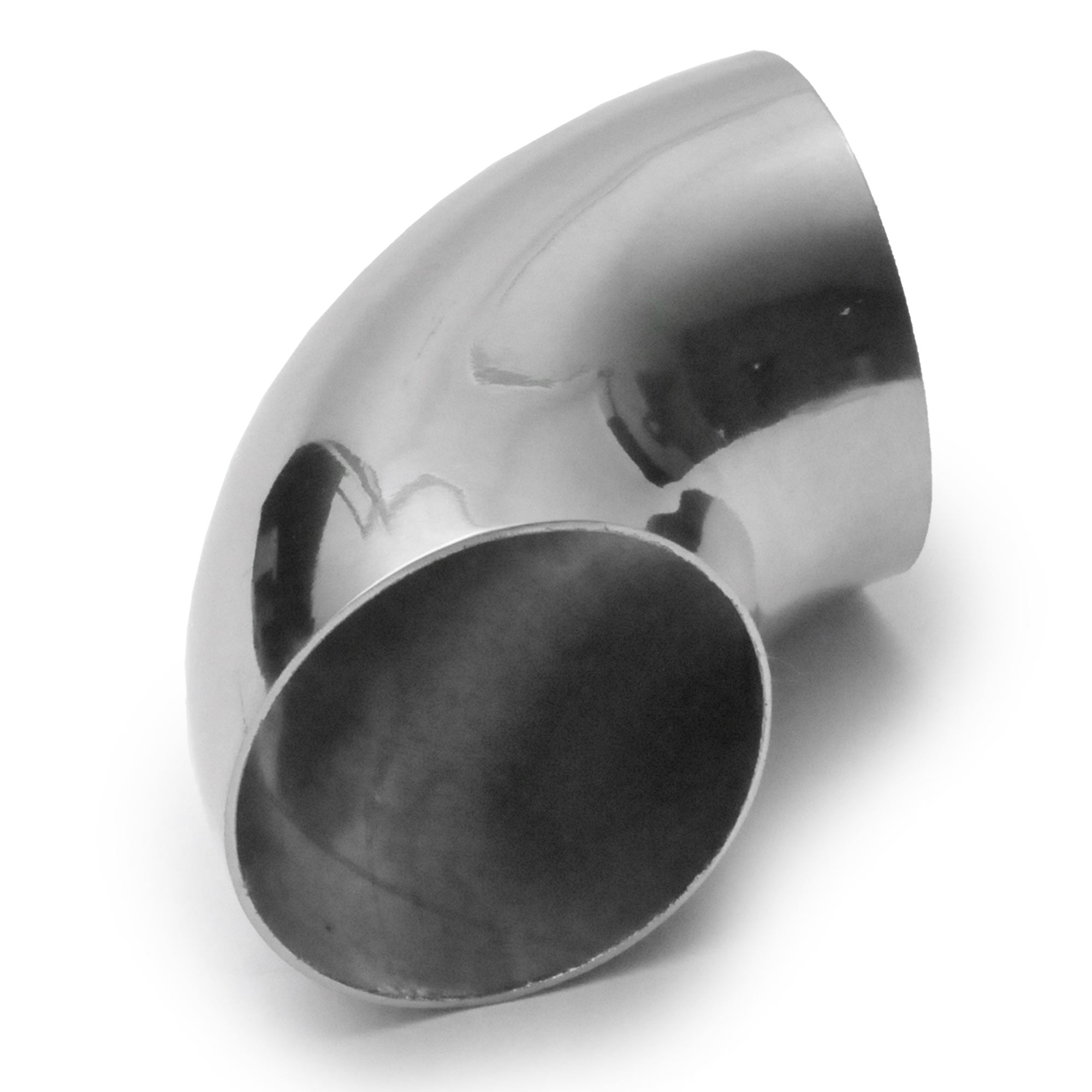 Krator Elbow Exhaust Pipe 2.5" Radius 90�� Mandrel Bend Stainless Steel 16GA