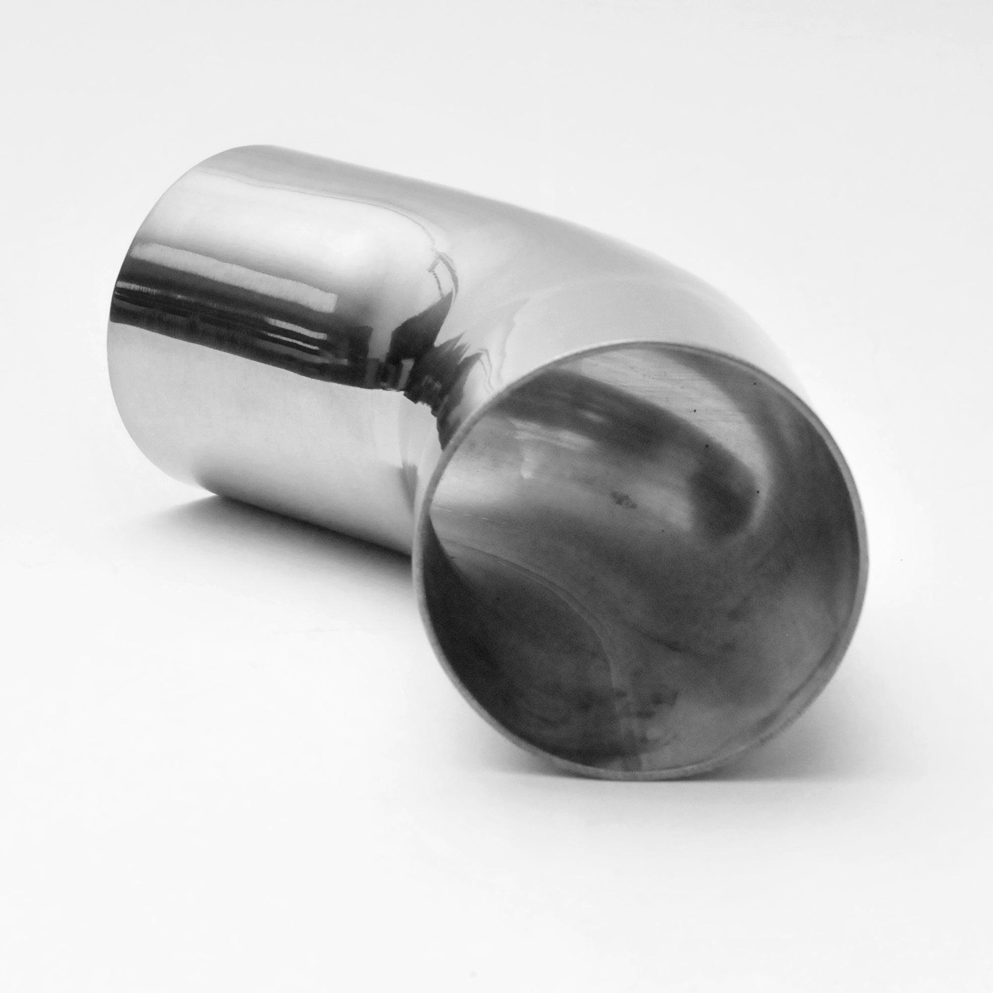 Krator 2.5" Elbow Exhaust Pipe 3.75" Radius 45�� Mandrel Bend Stainless Steel