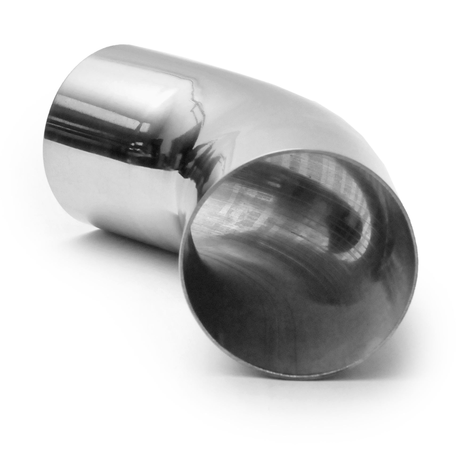 Krator 3" Elbow Exhaust Pipe 4.5" Loose Radius 45�� Mandrel Bend Stainless Steel