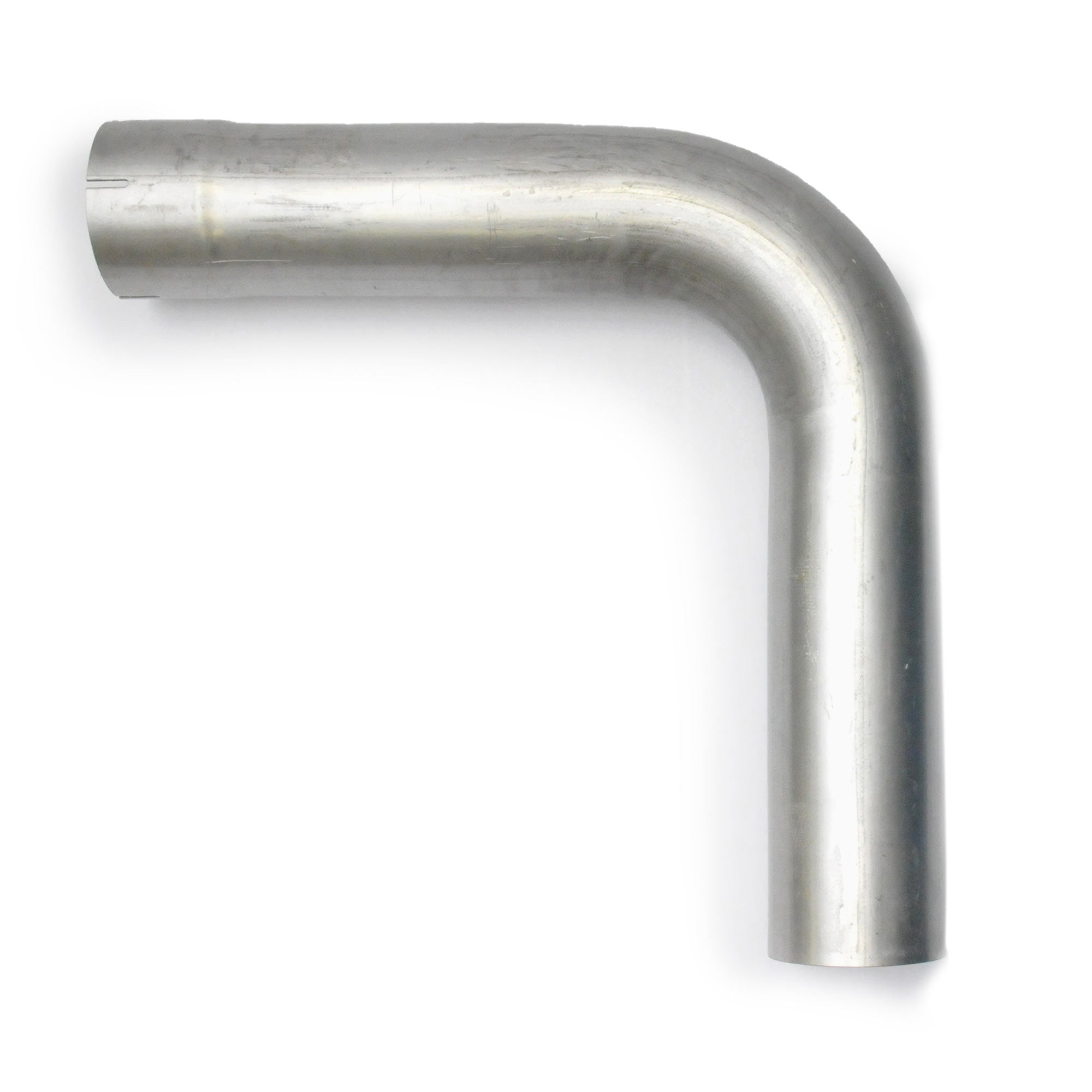 Krator Aluminized Exhaust Pipe 4" Diameter 90�� Bend Tube 5"CLR 16GA 12" Legs