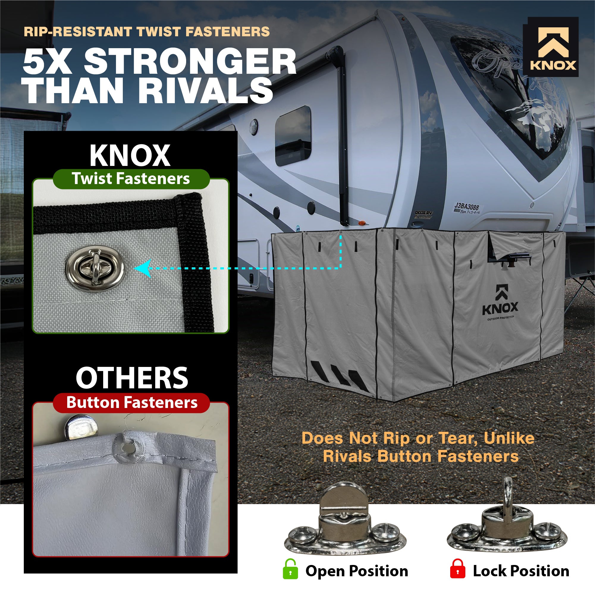 KNOX 5th Wheel RV Skirt