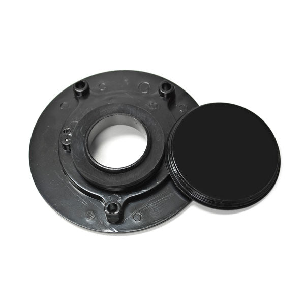 Keyless Gas Cap For Kawasaki Logo Engraved Twist Off Fueltank Fuel Cap - ZX-14 ZX-10R ZX-9R ZX-6RR 650R and More! (1995-2010)