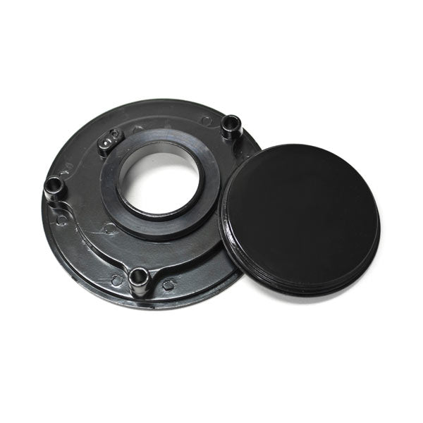 Keyless Gas Cap For Suzuki Logo Engraved Twist Off Fueltank Fuel Cap - GSXR 600/750/1000/1300 Hayabusa SV650/650S SV1000/1000S (2003-2010)