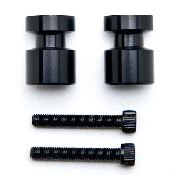 Black Swingarm Spools Sliders 8mm for Honda / Suzuki / Ducati / Kawasaki