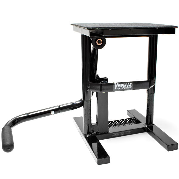 Venom Motocross Racing MX Dirt Bike Adjustable Lift Maintenance Stand