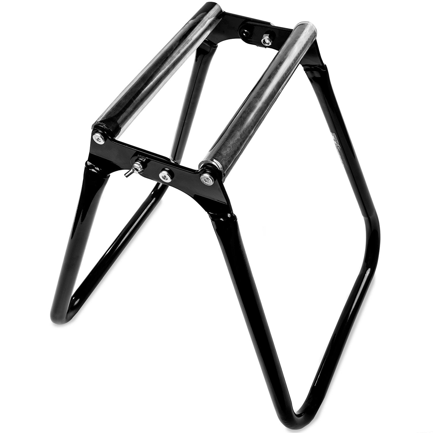 Motocross Racing MX Offroad Dirt Bike Steel Folding 16.5" Lift Stand - Black
