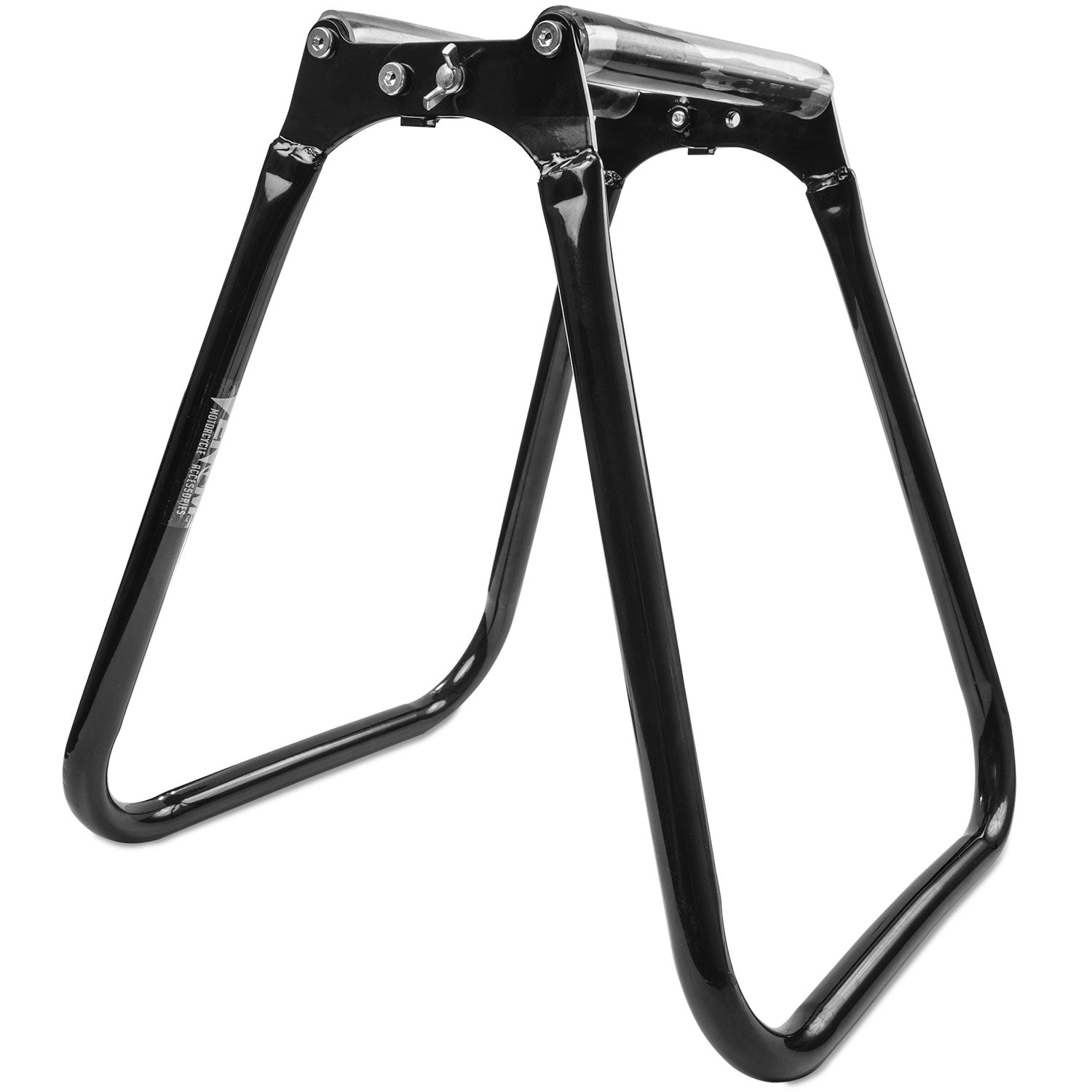 Motocross Racing MX Offroad Dirt Bike Steel Folding 16.5" Lift Stand - Black