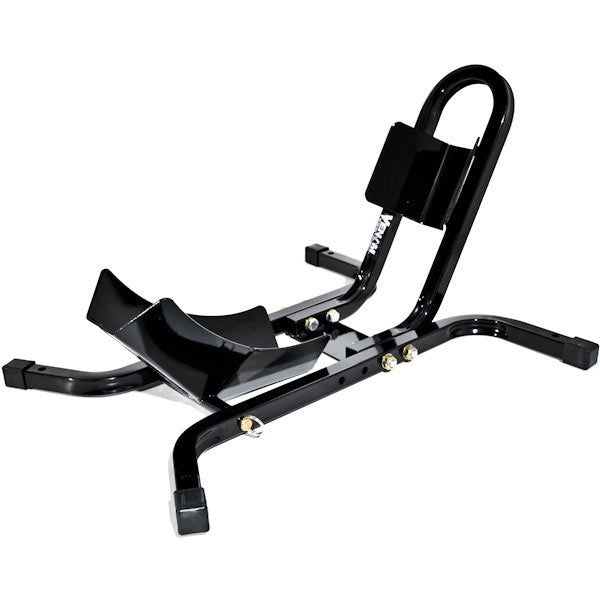 Venom Universal Motorcycle Wheel Tire Chock Self-locking Cradle