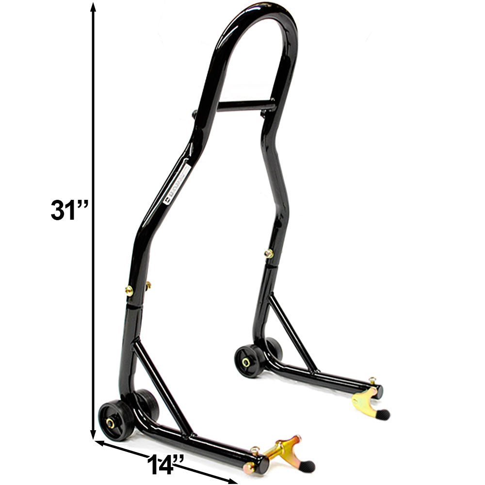 Venom Front Fork - Rear Spools Lift Swingarm Stands + Spools For Suzuki GSXR 600 1000