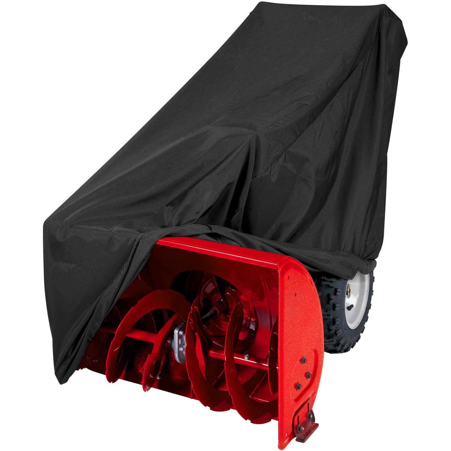 Snow Blower Storage Cover - All Weather Protection - Black (47" x 30" x 37")